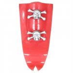 Dare Devil Skull  Bones - Red Sex Toy